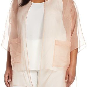 Eileen Fisher Silk Kimono Jacket NEW R1181